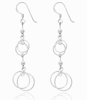 STERLING SILVER DANGLING EARRINGS!