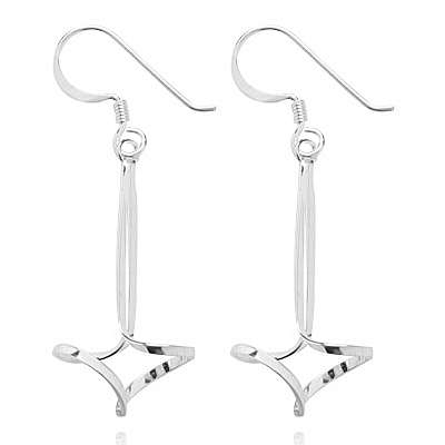 STERLING SILVER DANGLING EARRINGS!