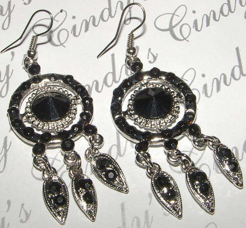 AUSTRIAN CRYSTAL CHANDELIER EARRINGS