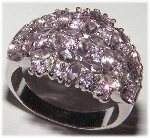 AMETHYST CLUSTER RING - ABSOLUTELY STUNNING!!