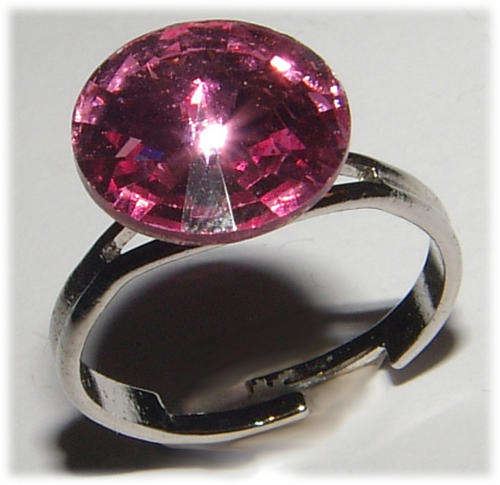 EXTREMELY BLING!!!  TOPAZ CZ Bling-Ring!