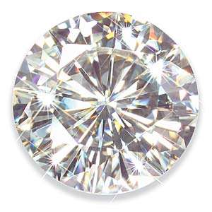 ***SPARKLING*** ROUND BRILLIANT CUT CUBIC ZIRCONIUM - 0.860cts!!
