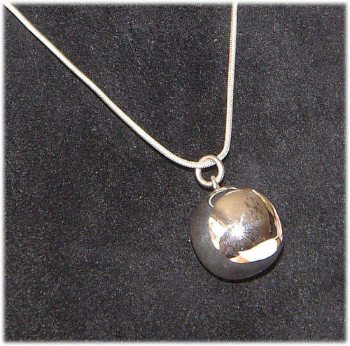 ***STUNNING!!*** MYSTERIOUS BELL STERLING SILVER PENDANT!
