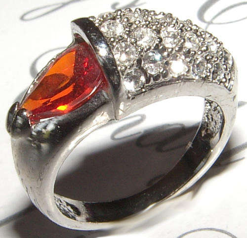 EXTREMELY BLING!!!  Rhinestone Crystal Bling-Ring!