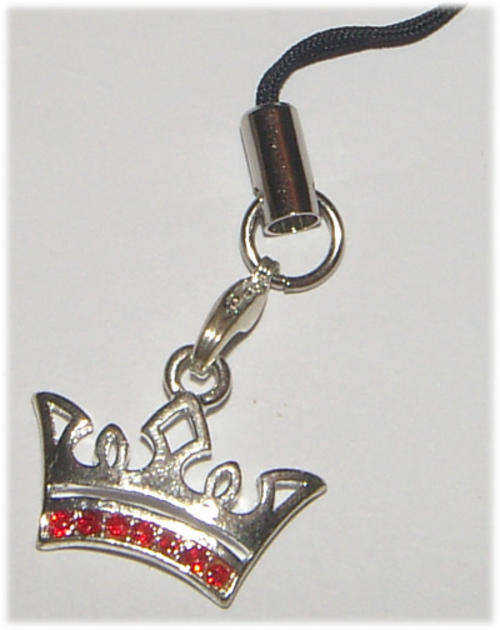 CRYSTAL CELLPHONE CHARMS - ADORABLE!