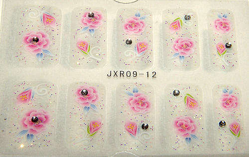 ***HAVE A DIFFERENT LOOK EVERY DAY!!*** BEAUTIFUL 3D NAIL SEAL - EASY TO APPLY!