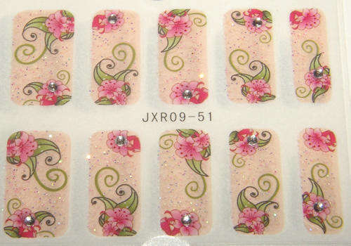 ***HAVE A DIFFERENT LOOK EVERY DAY!!*** BEAUTIFUL 3D NAIL SEAL - EASY TO APPLY!