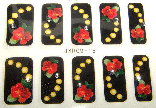 ***HAVE A DIFFERENT LOOK EVERY DAY!!*** BEAUTIFUL 3D NAIL SEAL - EASY TO APPLY!