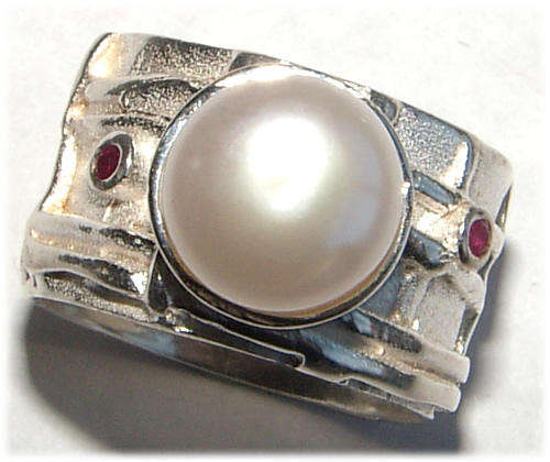 ***NOW ON CRAZY AUCTION!!***SILVERADO BY ARGENTI ORO SA - STUNNING FULLY IMPORTED HAND MADE RING!