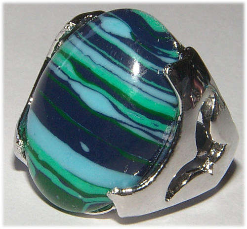 *** BOLD IS BEAUTIFUL!!*** SILVER  BLING  RING - NEW!