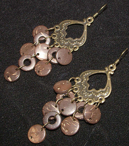 ***CHIC!*** EXTRA LENGTH! *** CHANDELIER EARRINGS!!!