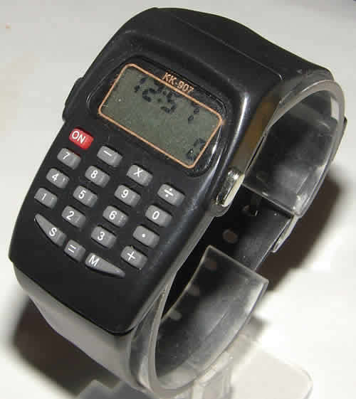 ***MULTI-FUNCTIONAL*** MONTH - DAY - TIME - CALCULATOR WRIST WATCH