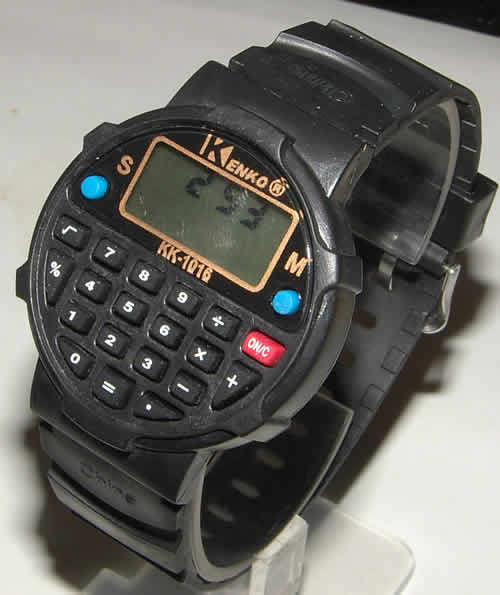***MULTI-FUNCTIONAL*** MONTH - DAY - TIME - CALCULATOR WRIST WATCH