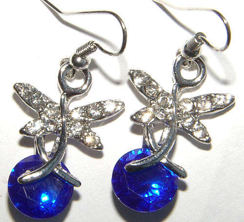 ***NEW!*** BEAUTIFUL DANGLING RHINESTONE FASHION EARRINGS!!!