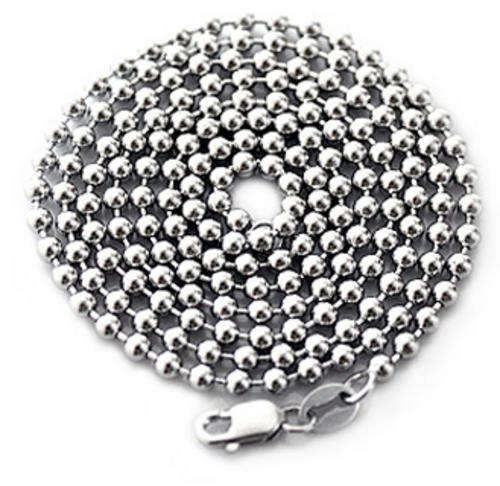 ***UNUSUAL DESIGN!!*** Solid Sterling Silver Disco Ball Link Chain!!!