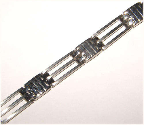 Gents Bracelet Crafted in Stainless Steel.