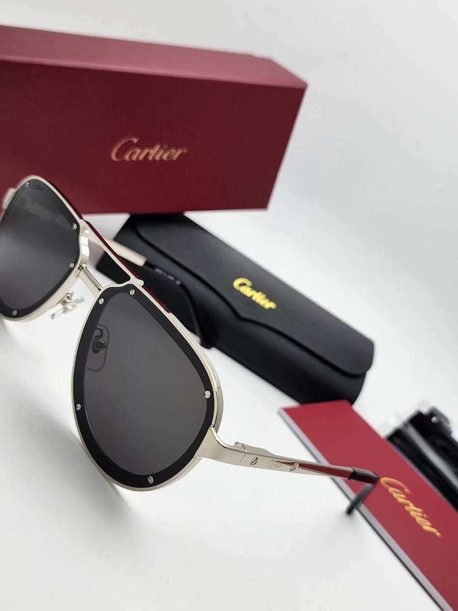Cartier Santos de Cartier CT0195S-001 Sunglasses