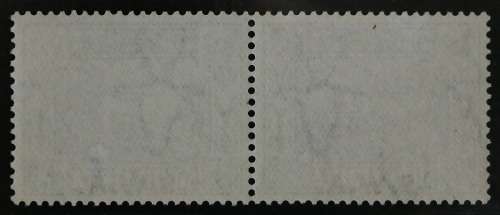 SACC 132:S.W.A.1938.Voortrekker Cent. Mem. Fund of S.A. overpr.`S.W.A.` ½d+½d blue and green pr. MNH