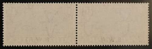 SACC 137:S.W.A. 1938. Voort. Commem. Stamps of S.A. overpr. `S.W.A.` 1½d blue and brown pr. MNH.