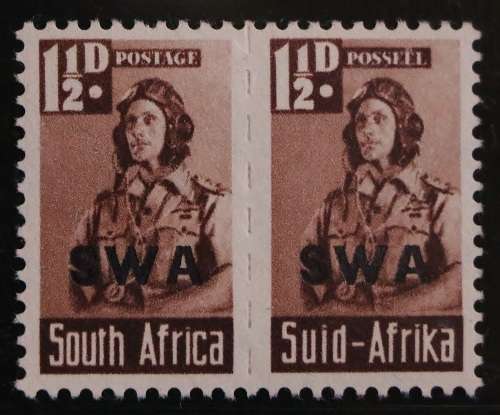SACC 149,150a,151:Reduc. W. E. of S.A. Overpr. `S W A`. ½d bluish-gr, 1d bright car, 1½d red.brown.
