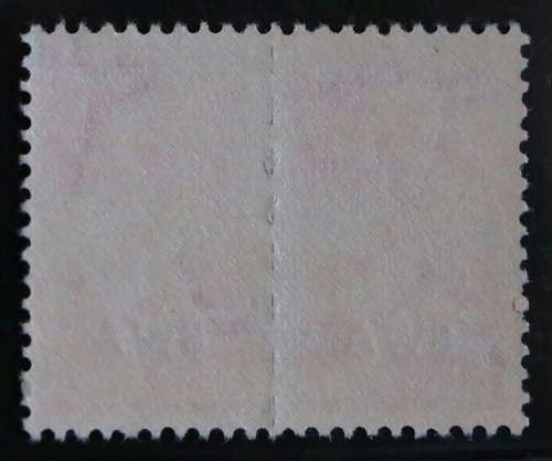 SACC 155:S.W.A.1943-44. Reduced War Eff. of S.A. overpr. `S W A`. 6d red-orange pair. M(NH).