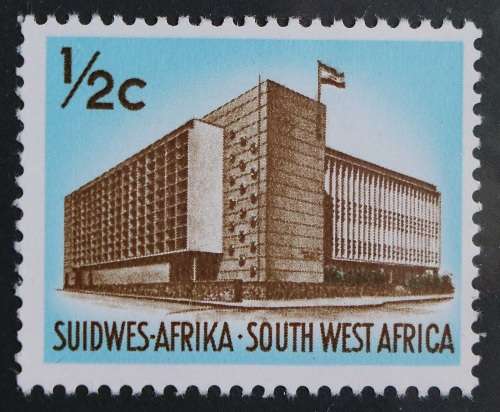 SACC 214,217:S.W.A.1st Dec Def iss.Group VI and VII.½c Posgeld,Inkomste Omit.and 4c Add. val.MNH.