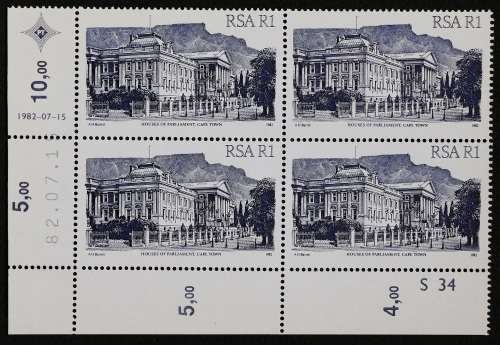 SACC 530:530a: 4th Def. Iss.  R1: 4 Plate Blks. Diff. dates and Cyl. Nos. M(NH).