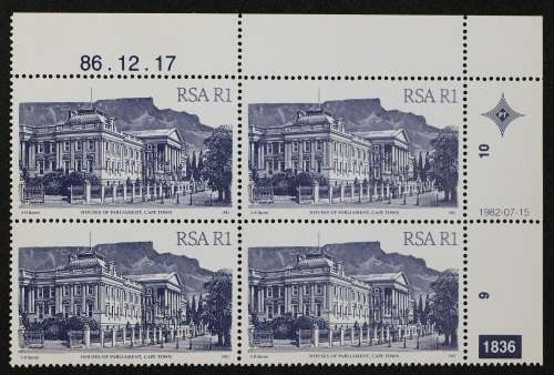 SACC 530:530a: 4th Def. Iss.  R1: 4 Plate Blks. Diff. dates and Cyl. Nos. M(NH).