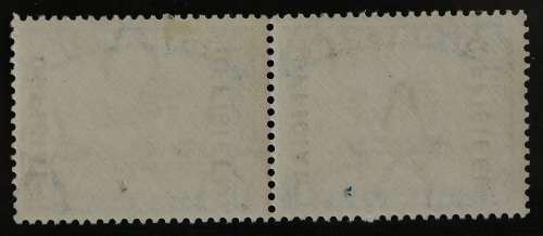 SACC 17:OFF of S.A.1930-47.1s br. and blue pr.(on Roto 49a) Dist betw. overpr.19mm nearly MNH.