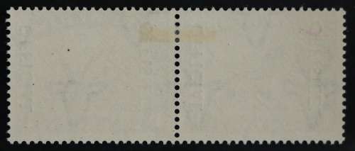 SACC 46a: OFF of S.A. 1950-54. Var. 1s blackish br. + ultram. pr.(Overp. on SACC 119a)MH.