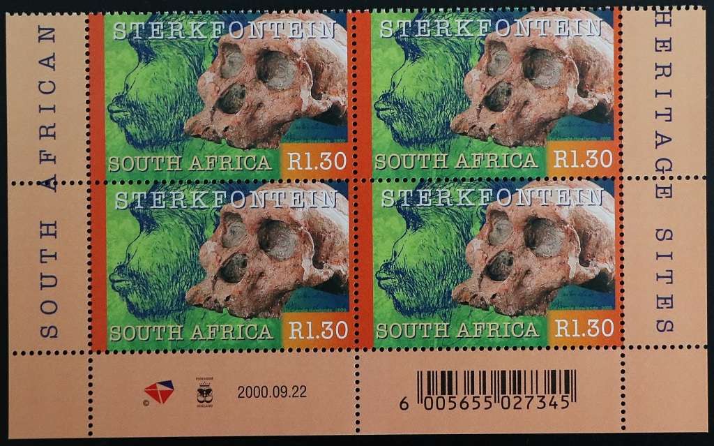 SACC 1286-1288: 2000. S.A. World Heritage sites. R1.30: 3 bottom blks. of 4 each. MNH