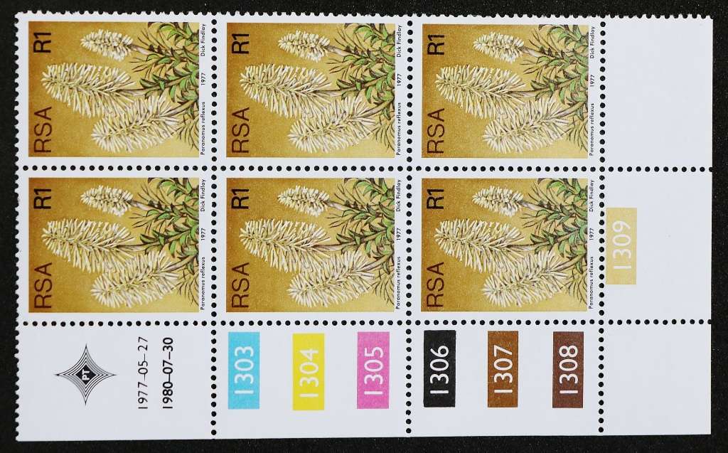 SACC 433:433a: 1982. 3rd Def. Iss. R1: 2 Contr. Blks. of 6, A+B, no dates,  + 3 panes of 6. MNH
