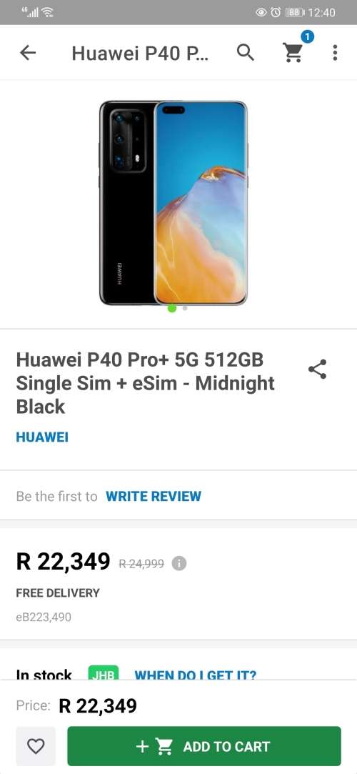 Hauwei P40 Pro Plus