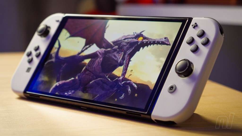 Nintendo switch Oled 4k White