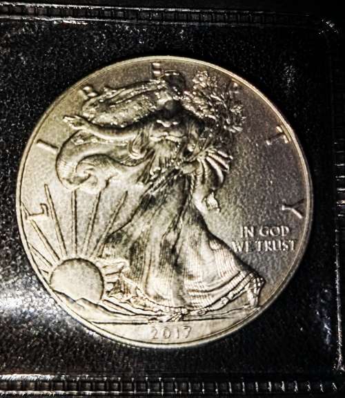 2017 Silver American Eagle and 2021 Kruger Rand