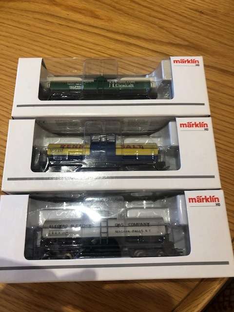 Marklin 45580-1/2/3 USA three car set