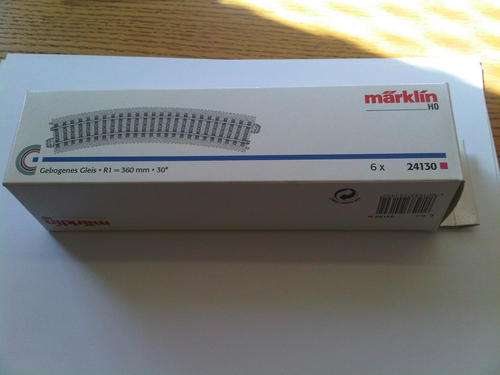 Marklin HO 6 X 24130 R1 Curves