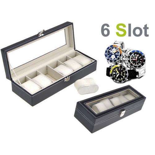 6 SLOT WATCH BOX