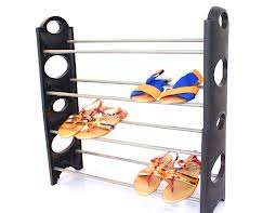 Stackable shoe rack