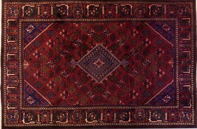 Magnificent Authentic Persian Hand Knotted Joshegan Carpet 3.04m x 2.05m ! - Pristine !
