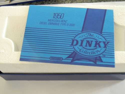 Sought After ! DINKY Collection Scale 1:43 in Box - Large 1950 Mercedes Benz Diesel Bus ! Rare !!!
