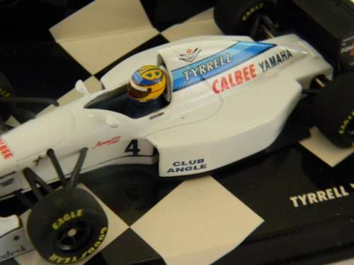 Vintage pre year 2000 Minichamps Scale 1:43 F1 Tyrrell Yamaha M. Blundell RARE ! Pristine in BOX