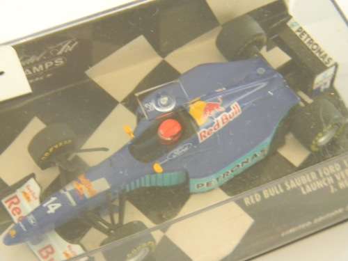 Vintage pre year 2000 Minichamps Scale 1:43 F1 Sauber Ford J.Herbert RARE ! Pristine in BOX