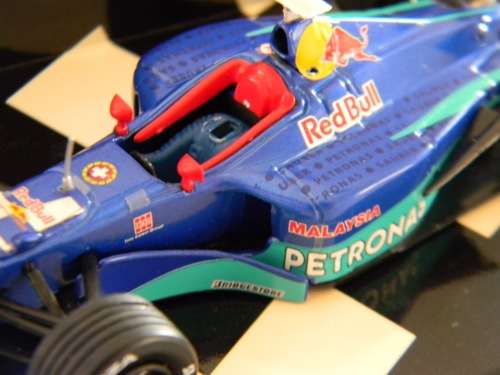 Vintage pre year 2000 Minichamps Scale 1:43 F1 Sauber 1999 J. Alesi RARE !