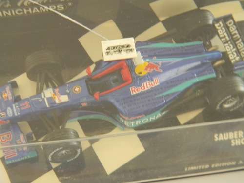Vintage pre year 2000 Minichamps Scale 1:43 F1 Sauber 1999 J. Alesi RARE !