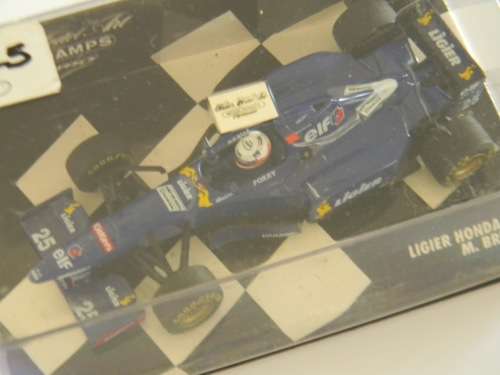 Vintage pre year 2000 Minichamps Scale 1:43 F1 Honda M. Brundle RARE ! Pristine in BOX