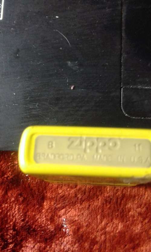 vintage genuine zippo police a