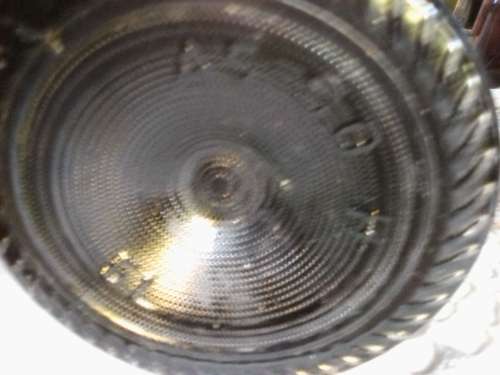 Dark green 5 liter port wine bottle