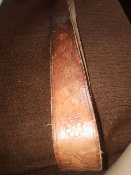 VINTAGE GENUINE LEATHER BELT