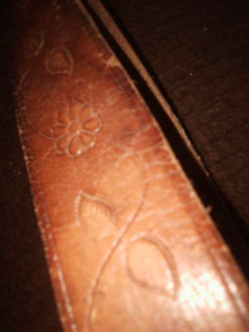 VINTAGE GENUINE LEATHER BELT